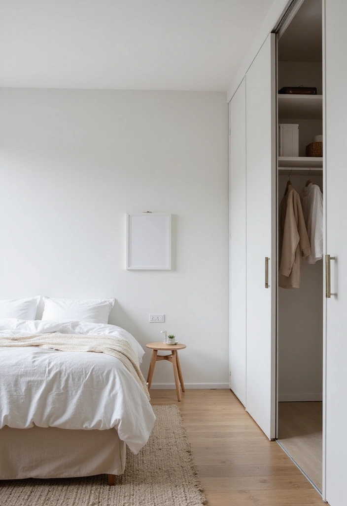 10 Minimalist Bedroom Decor Ideas That Will Transform Your Space Instantly! - 6. Declutter Ruthlessly
