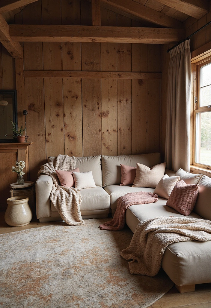 15 Jaw-Dropping Barndominium Decor Ideas You Need to See to Believe! - 4. Cozy Textiles