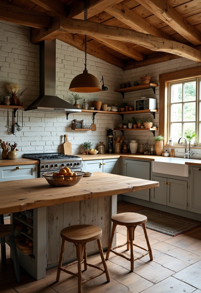 15 Jaw-Dropping Barndominium Decor Ideas You Need to See to Believe! - 8. Farmhouse Kitchen Vibes
