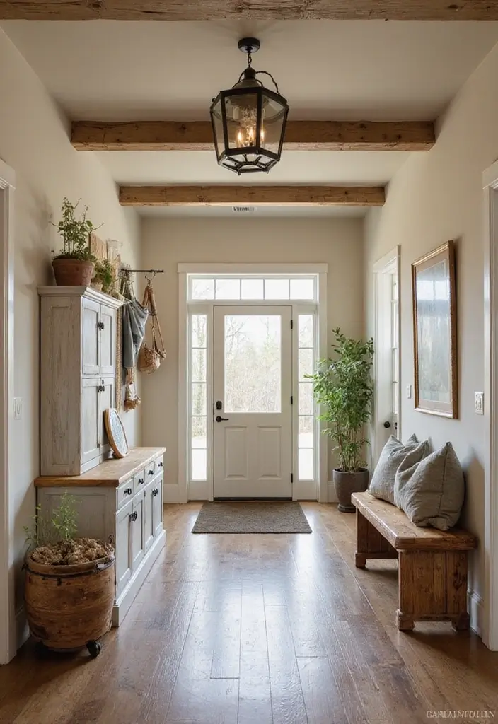15 Jaw-Dropping Barndominium Interiors That Blend Rustic Charm with Modern Elegance! - 10. Thoughtful Entryways