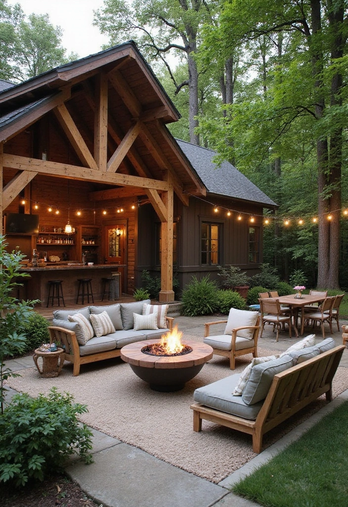 15 Jaw-Dropping Barndominium Interiors That Blend Rustic Charm with Modern Elegance! - 11. Inviting Outdoor Spaces
