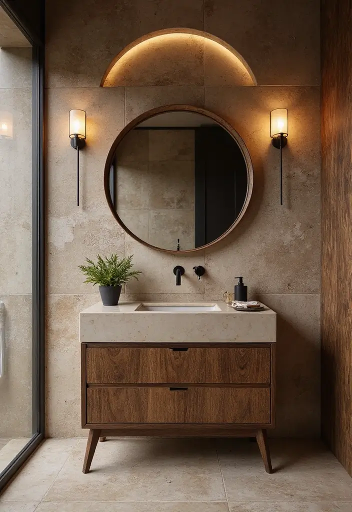15 Luxury Bathroom Vanities That’ll Make You Feel Like Royalty (You Won't Believe #8!) - 13. Luxurious Textured Finishes