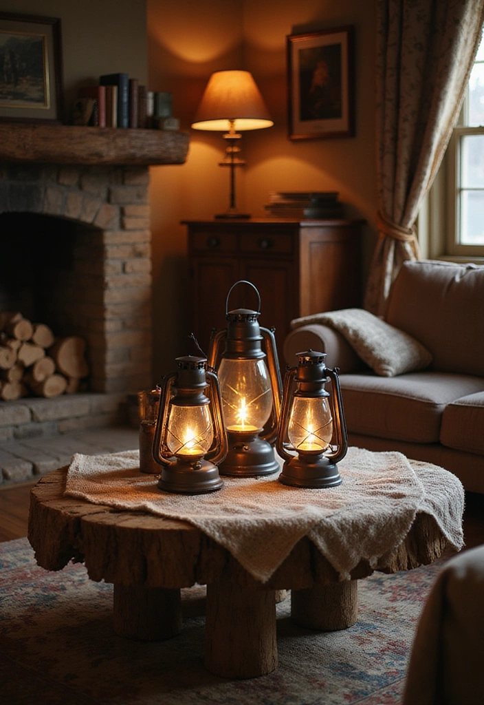 15 Rustic Lighting Ideas That'll Transform Your Home into a Cozy Retreat! - 3. Vintage Lanterns