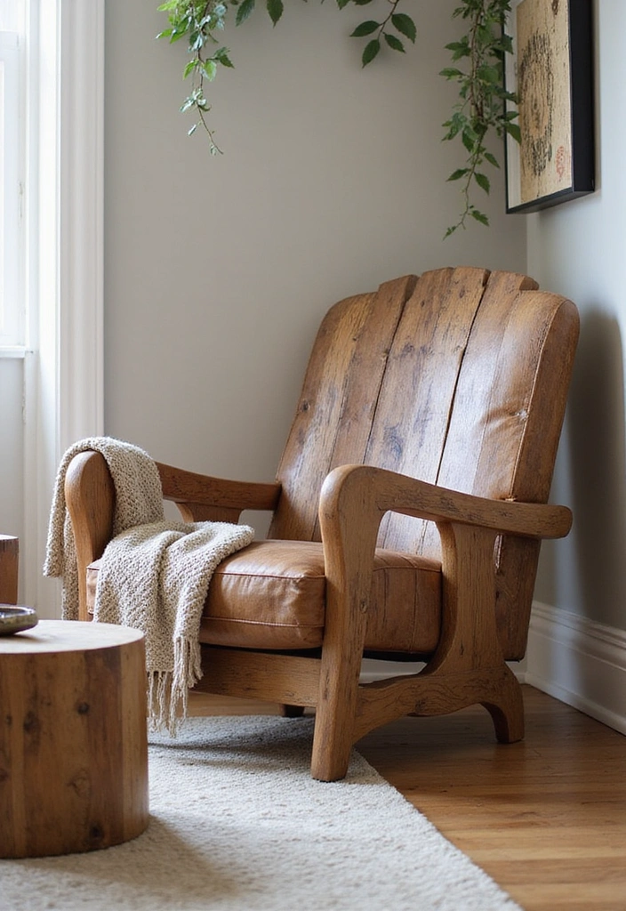 15 Stunning Reclaimed Wood Furniture Ideas That Will Transform Your Space (You Won't Believe #8!) - 6. Unique Accent Chairs