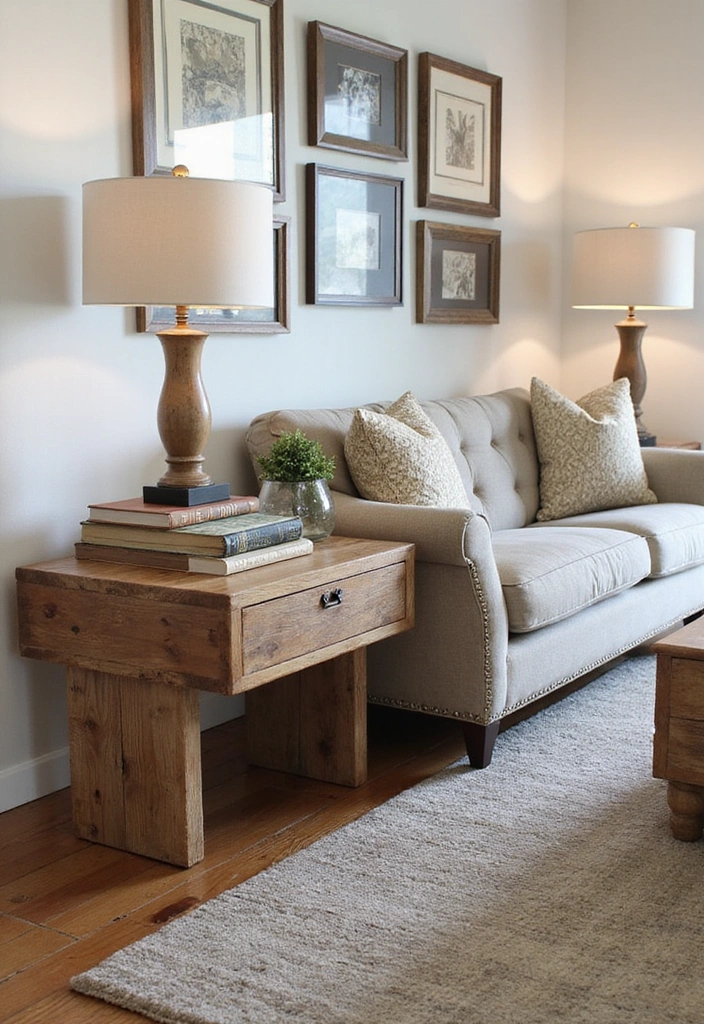 15 Stunning Reclaimed Wood Furniture Ideas That Will Transform Your Space (You Won't Believe #8!) - 9. Reclaimed Wood Side Tables