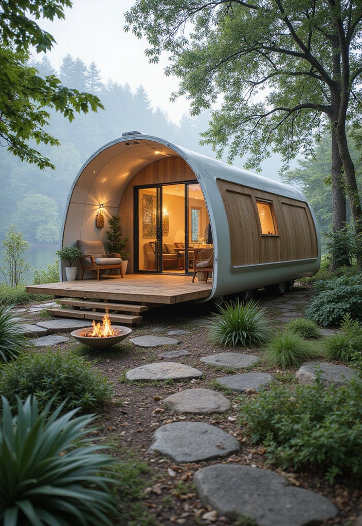 15 Stunning Tiny Home Designs That Will Inspire Your Next Move (Wait Until You See #5!) - 15. The Futuristic Pod
