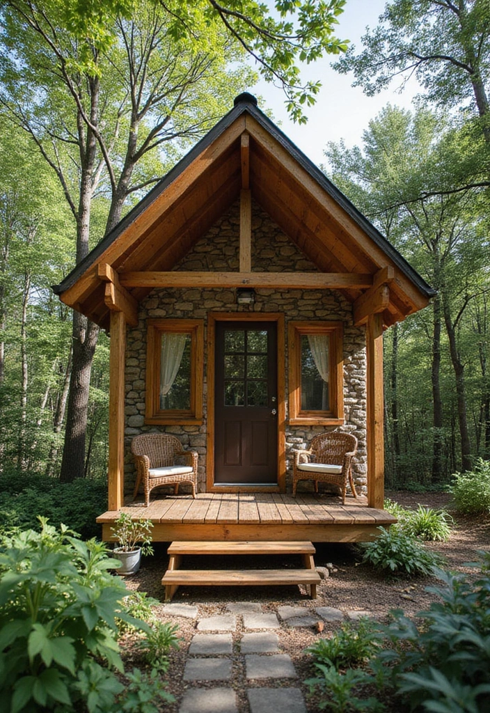 15 Stunning Tiny Home Designs That Will Inspire Your Next Move (Wait Until You See #5!) - 2. Rustic Charm