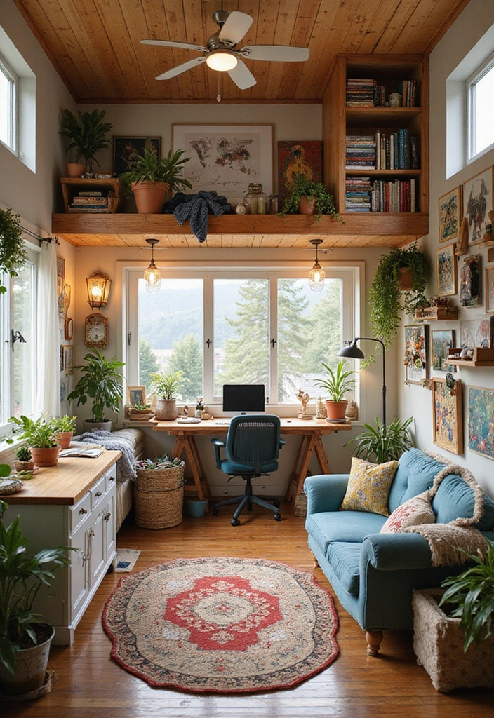 15 Stunning Tiny Home Designs That Will Inspire Your Next Move (Wait Until You See #5!) - 9. The Creative Loft