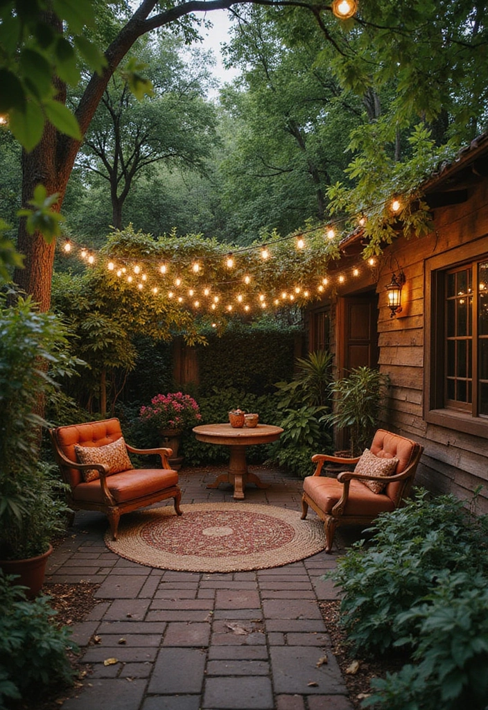 17 Enchanting Castlecore Decor Ideas That'll Make Your Home Feel Like a Fairytale! - 15. Enchanted Outdoor Spaces