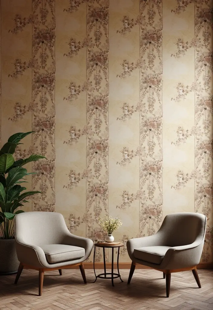 17 Enchanting Castlecore Decor Ideas That'll Make Your Home Feel Like a Fairytale! - 17. Enchanted Wall Treatments
