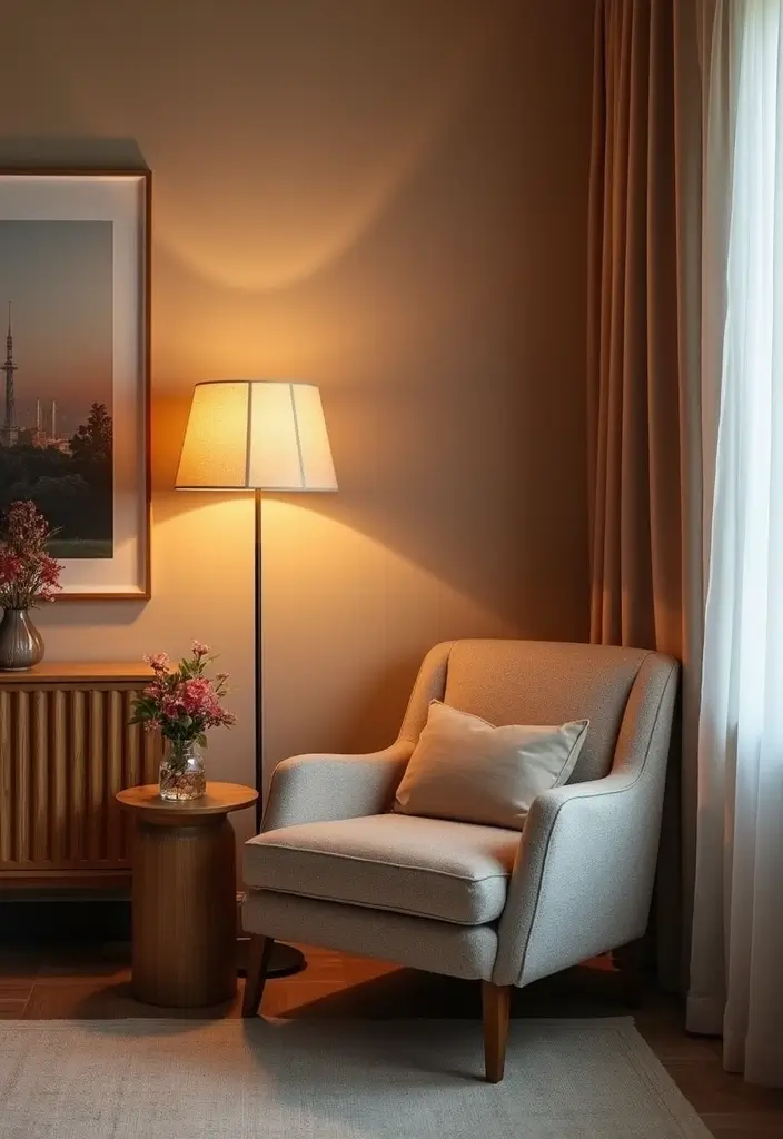 20 Cozy Living Room Ideas That'll Make You Want to Curl Up with a Book! (You Won't Believe #12!) - 11. Cozy Corner Seating