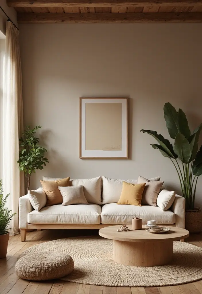 20 Cozy Living Room Ideas That'll Make You Want to Curl Up with a Book! (You Won't Believe #12!) - 5. Earthy Color Palettes