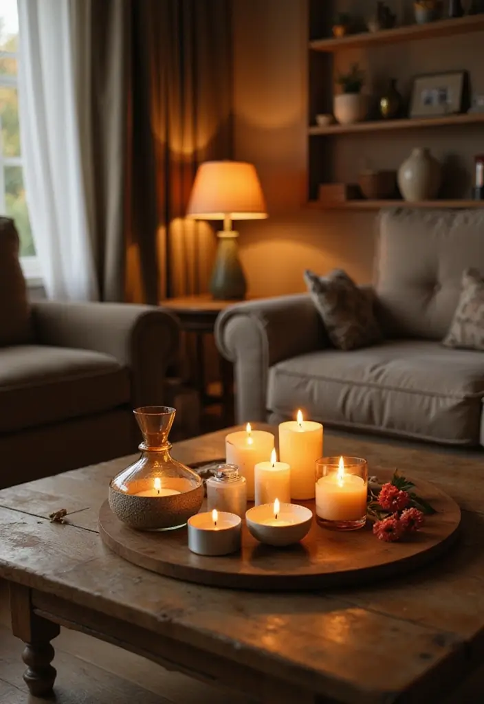 20 Cozy Living Room Ideas That'll Make You Want to Hibernate (You Won't Believe #10!) - 20. Cozy Home Fragrance