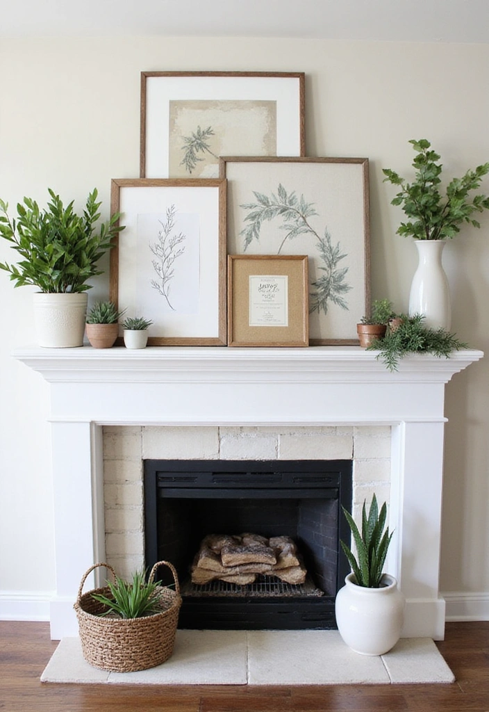 20 Modern Farmhouse Decor Ideas That'll Make Your Heart Skip a Beat! - 11. Statement Mantels