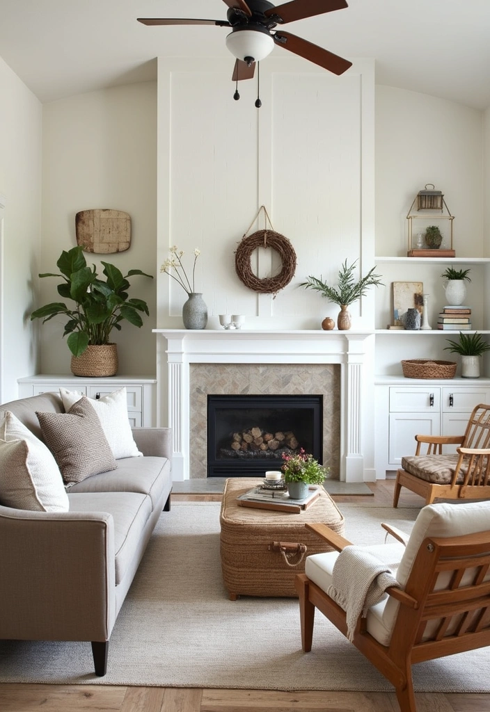 20 Modern Farmhouse Decor Ideas That'll Make Your Heart Skip a Beat! - 19. Updated Farmhouse Aesthetics