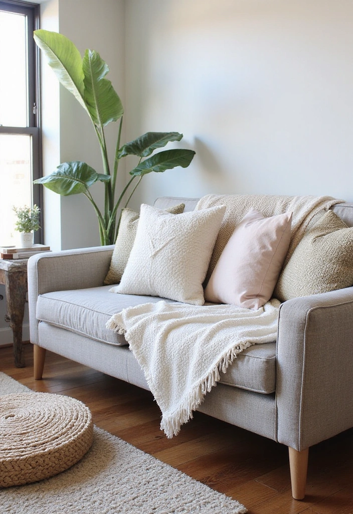 20 Modern Farmhouse Decor Ideas That'll Make Your Heart Skip a Beat! - 5. Cozy Textiles