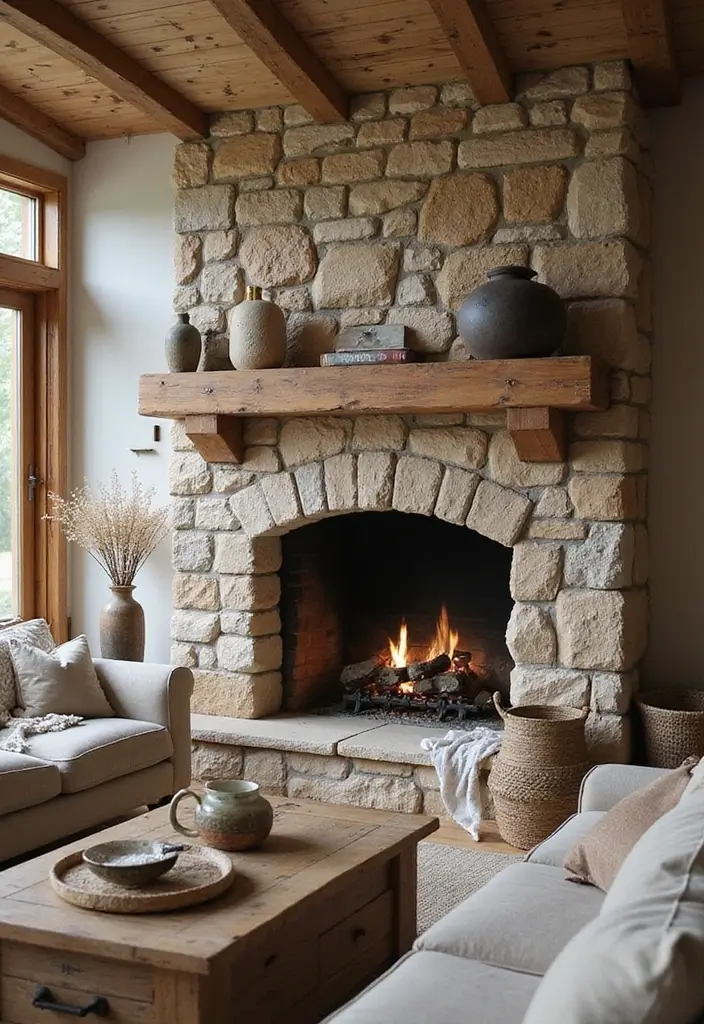 20 Stunning Barndominium Living Room Ideas That Will Make You Feel Right at Home (You Won't Believe #5!) - 2. Cozy Fireplaces