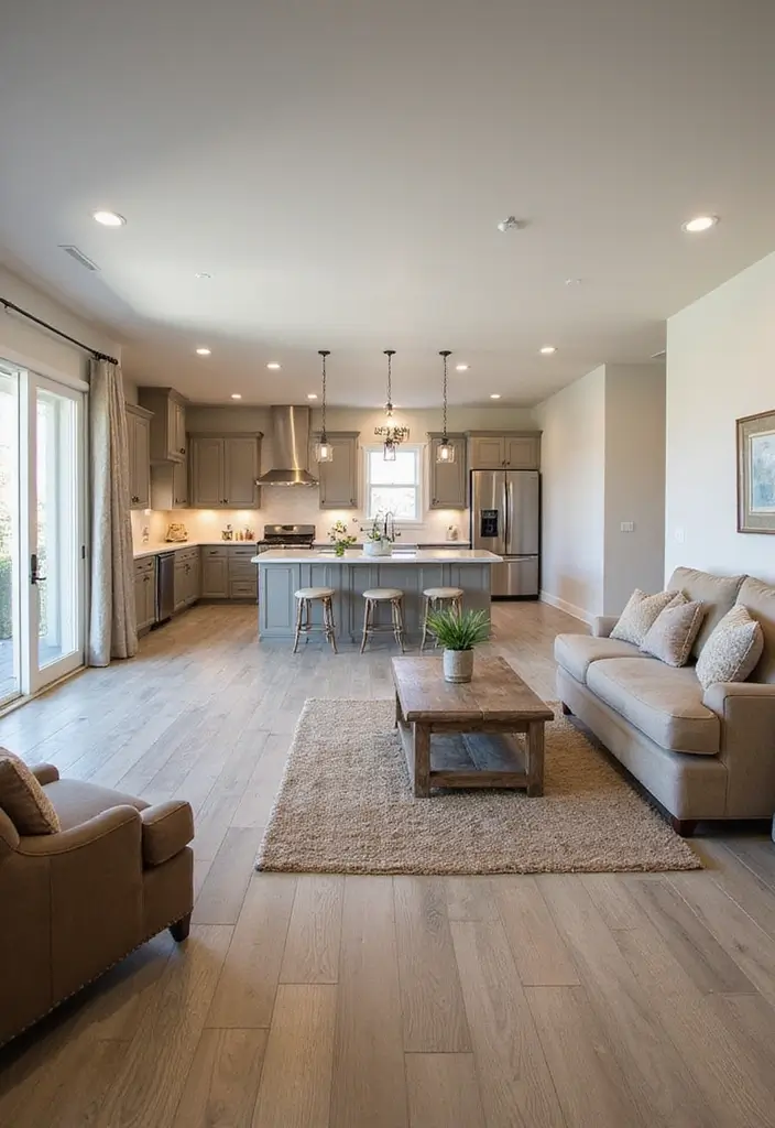20 Stunning Barndominium Living Room Ideas That Will Make You Feel Right at Home (You Won't Believe #5!) - 3. Open Floor Plans