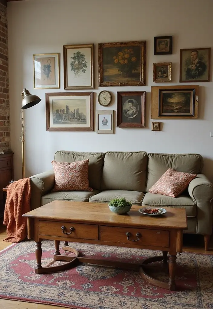 20 Stunning Barndominium Living Room Ideas That Will Make You Feel Right at Home (You Won't Believe #5!) - 4. Vintage Finds