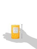 Aroma Naturals Lavender & Tangerine Pillar Candle – Relaxing Scent, 2.5" x 4" Size - Image 6