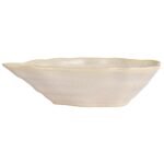 Creative Co-Op Cream Oyster-Shaped Stoneware Bowl - Perfect for Stylish Serving! - Image 8