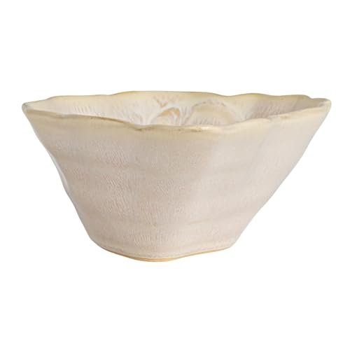 21genFccNeL._SL500_.jpg Creative Co-Op Cream Oyster-Shaped Stoneware Bowl - Perfect for Stylish Serving! - Image 9