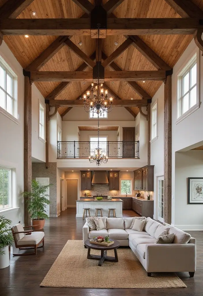 22 Stunning Barndominium Floor Plans That Redefine Open Concept Living! - 1. The Classic Barn Style