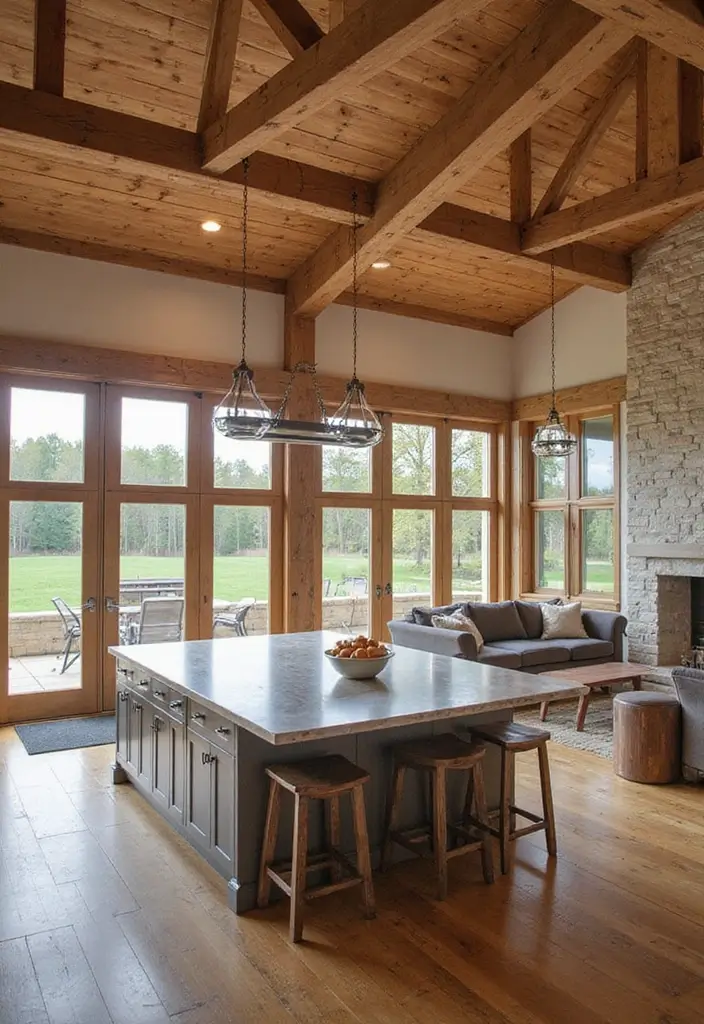 22 Stunning Barndominium Floor Plans That Redefine Open Concept Living! - 3. Open Concept Family Retreat