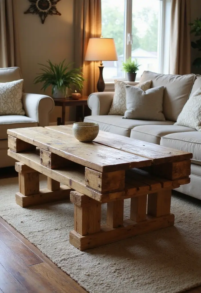 30 Affordable DIY Home Decor Projects You Can Complete This Weekend! - 4. Farmhouse Style Pallet Wood Decor