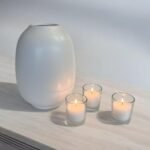 Stonebriar 12-Hour Unscented Wax Votive Holders, 48-Pack, White for Long-Lasting Ambiance - Image 11