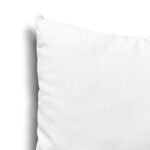 EDOW Set of 2 Down Alternative Pillow Inserts - 18x18 White Polyester Cushions, Machine Washable. - Image 5