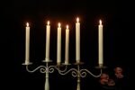GenSwin Flameless Ivory Taper Candles with Remote - 6 Pack of Battery Operated LED Candles for Home Decor (3D Wick, 0.78 x 9.64 in) - Image 2
