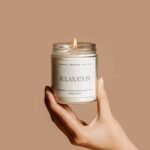 Sweet Water Decor Relaxation Candle: 9oz Soy Eucalyptus, Peppermint & Clove, 40+ Hour Burn, USA-Made. - Image 4