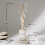 Sweet Water Decor Reed Diffuser Set - Sea Salt Citrus & Musk Amber | Long-Lasting, Non-Toxic Fragrance Made in USA - Image 5