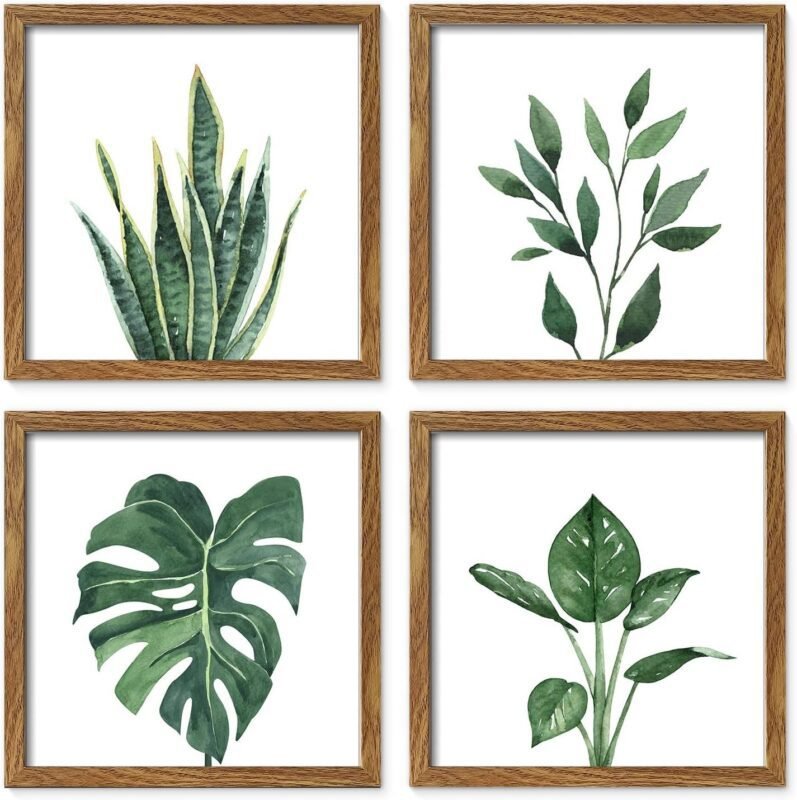 We Review: Elegant Sage Green Botanical Art for Your Bathroom