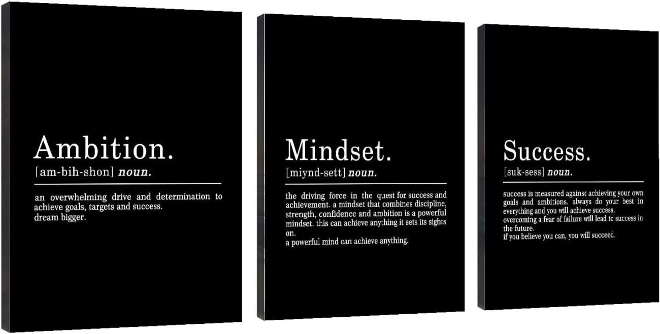 We Explore EPHANY ART’s Motivational Canvas Trio for Your Workspace