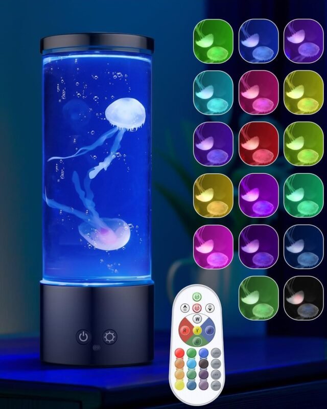 Discovering the Pawfly 11″ Jellyfish Lamp: Our Bright Mood Booster