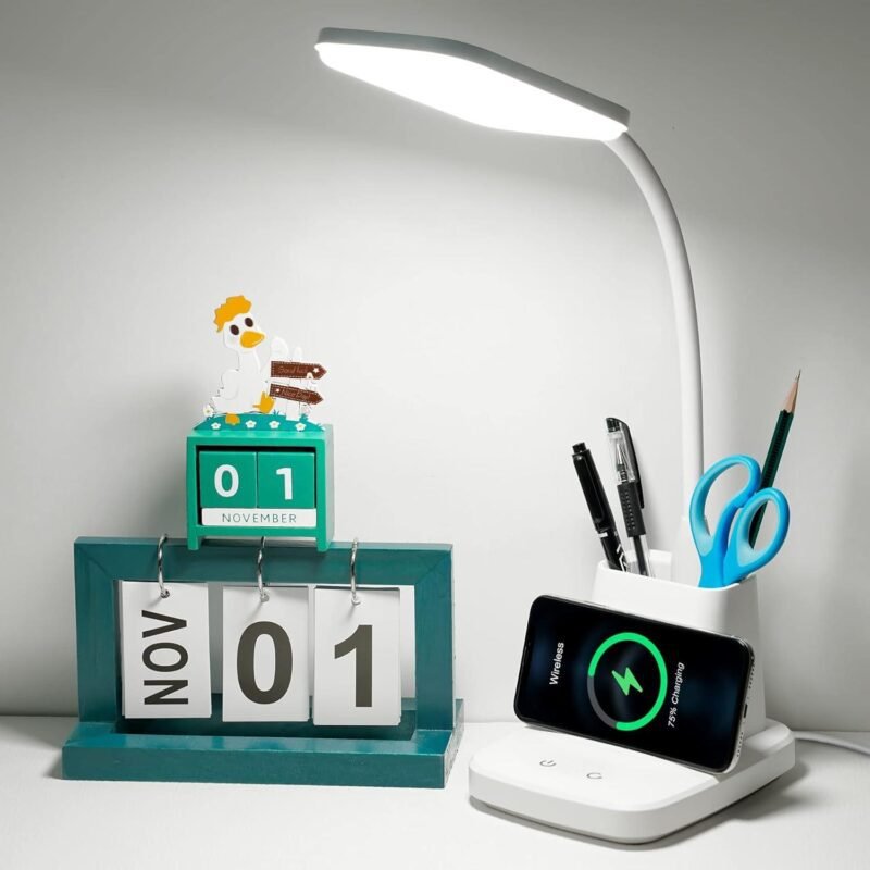 Why We Love the Sailstar LED Desk Lamp with Wireless Charger