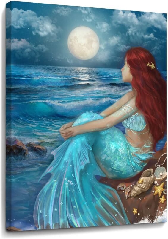 Elevating Spaces: Our Review of Blue Ocean Moon Wall Art