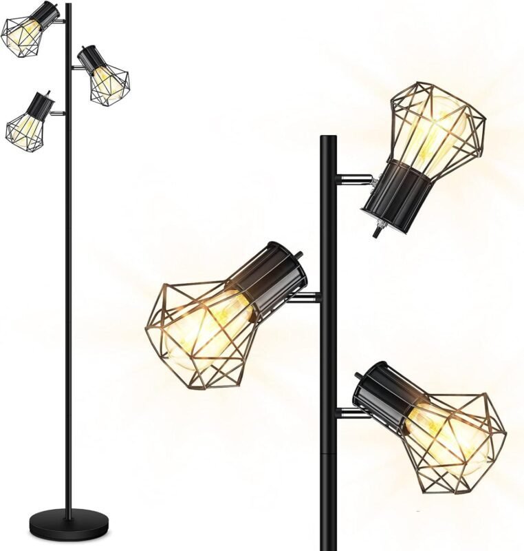 Our Review of the BoostArea Industrial Floor Lamp: Style and Function