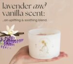 Healing Crystals Candle for Women: 12oz Wood Wick Aromatherapy with Lavender Vanilla. Ideal Spiritual Gifts. - Image 4