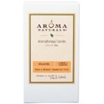 Aroma Naturals Lavender & Tangerine Pillar Candle – Relaxing Scent, 2.5" x 4" Size - Image 2