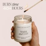 Sweet Water Decor Relaxation Candle: 9oz Soy Eucalyptus, Peppermint & Clove, 40+ Hour Burn, USA-Made. - Image 8
