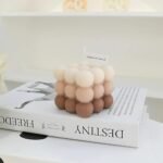 Handmade 2.3" Bubble Candle - Gradual Color Decor for Cute Rooms & Preppy Aesthetics, Perfect Gift! - Image 7