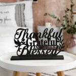Geetery Inspiring Wooden Sign: Motivational Home Decor for Kitchen, Office, and Faith Gifts. - Image 4