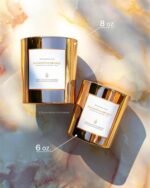 Benevolence LA Eucalyptus Orange Wood Wick Candles | 8oz Soy Aromatherapy for Home | Ideal Gift for Men & Women | 45 Hour Burn - Image 5