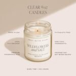 Sweet Water Decor Relaxation Candle: 9oz Soy Eucalyptus, Peppermint & Clove, 40+ Hour Burn, USA-Made. - Image 3
