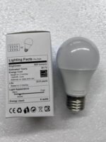 Yarra-Decor USB Bedside Table Lamp - Touch Control, 3-Way Dimmable, Round Flaxen Shade, LED Bulb Included - Image 9