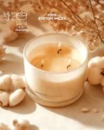 96NORTH Luxury Vanilla Soy Candle | Large 3-Wick Jar | 50-Hour Burn | Natural Soy Wax | Perfect Housewarming Gift - Image 5