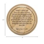Sand + Fog Eucalyptus & Lavender Scented Candle - 100% Cotton Wick, 12 oz Jar - Luxury Home Decor - Image 10